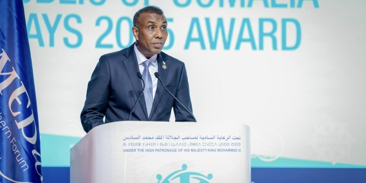 H.E. Hamza Abdi Barre, Prime Minister of the Federal Republic of Somalia, delivered the opening address at the 17th annual MEdays Forum in the Kingdom of Morocco.